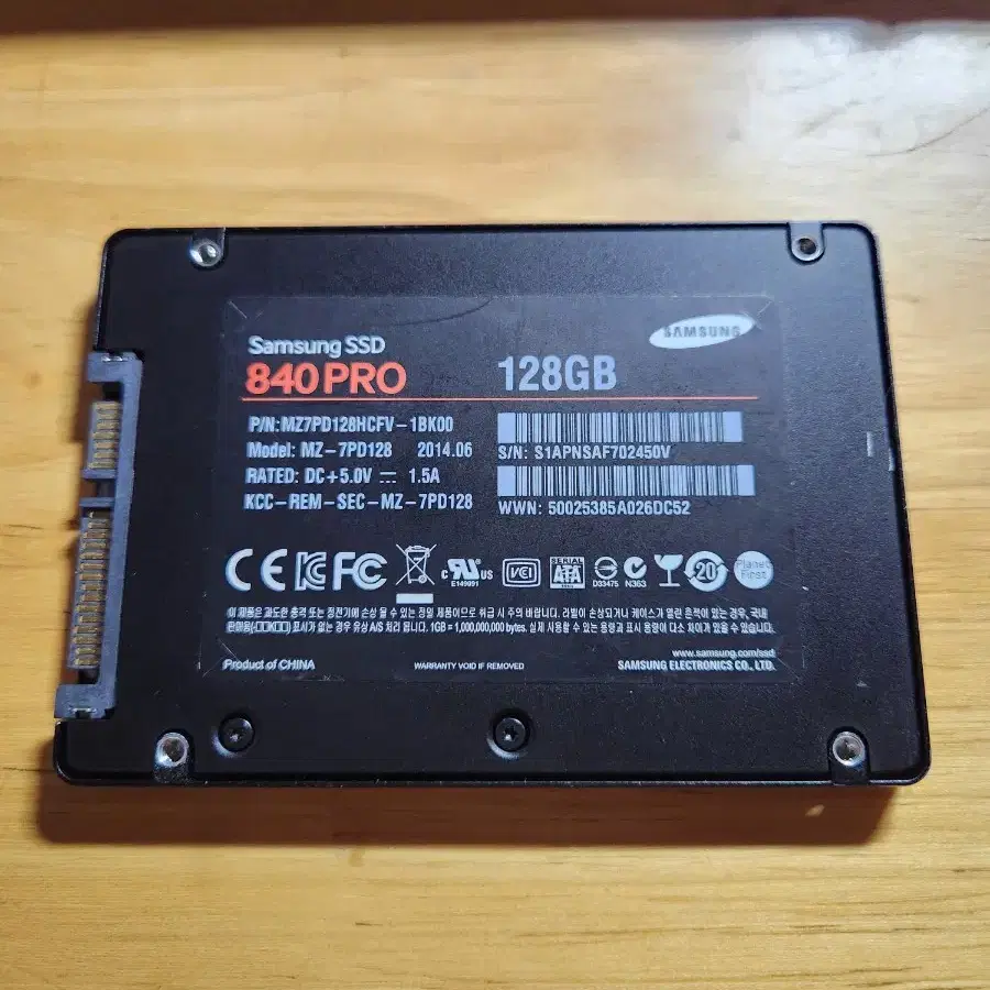 삼성SSD 840PRO 128GB