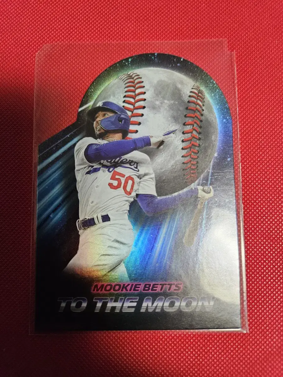 무키 베츠 2024 Topps To The Moon 인서트 카드