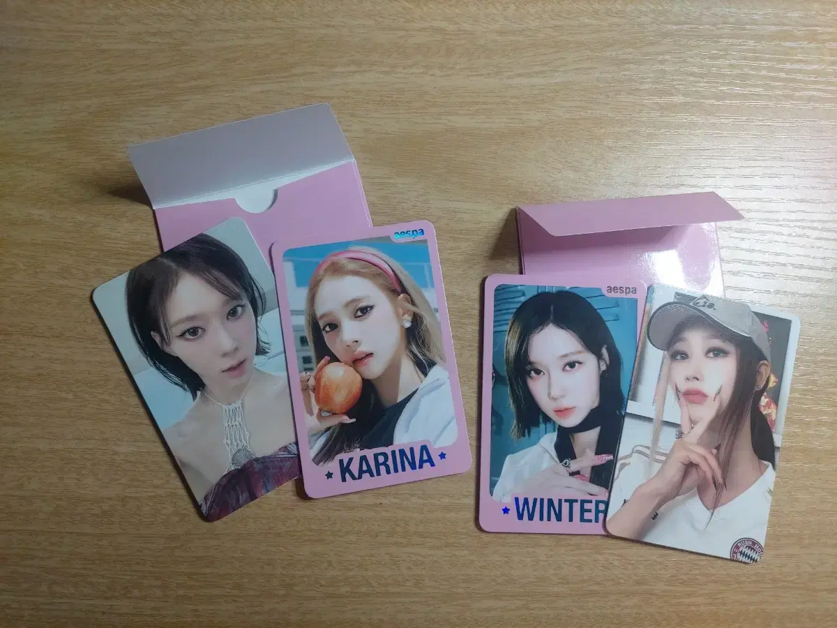 aespa tc photocard wts bulk karina winter giselle