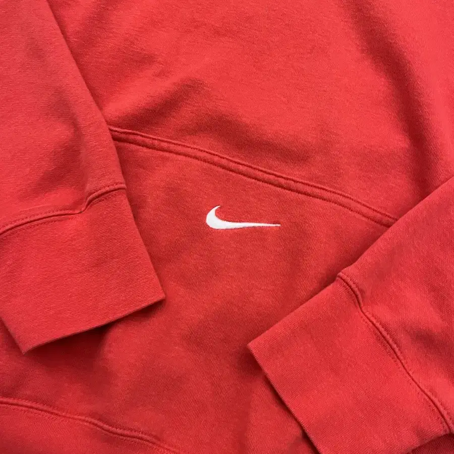 90s nike 올드 나이키 빈티지 후드티 레드 XL (105-110)