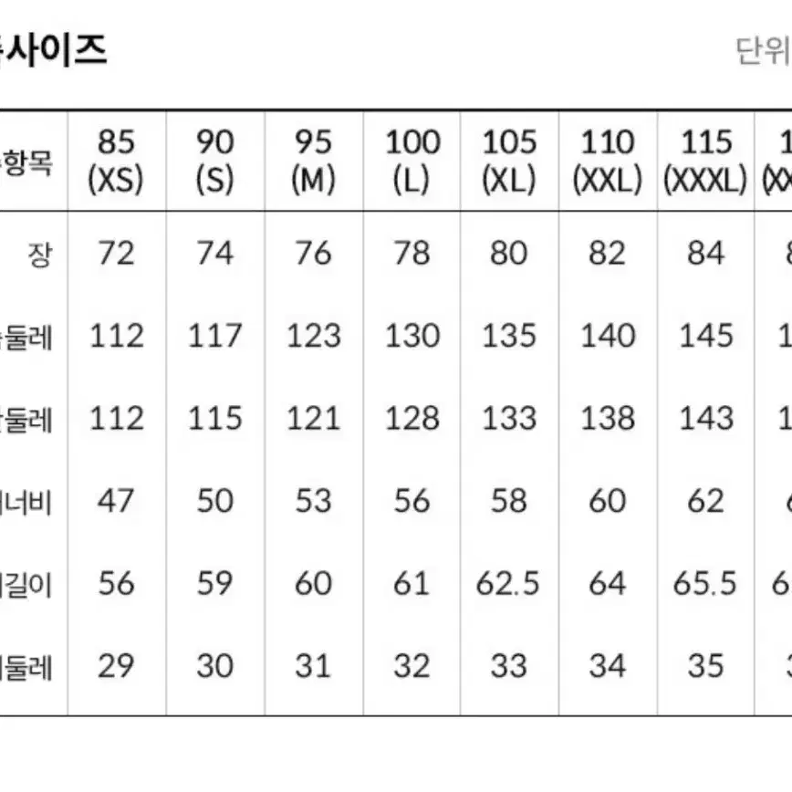 노스페이스 팀코리아 설산패딩