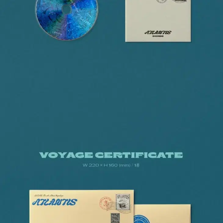 샤이니 SHINee 7집 리패키지 Atlantis PhotoBook