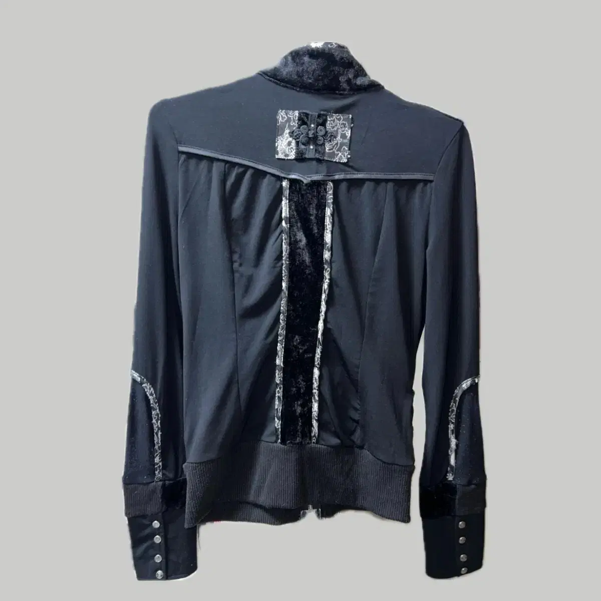 Ozzon Oriental Black Oriental Zip-up 오즈온