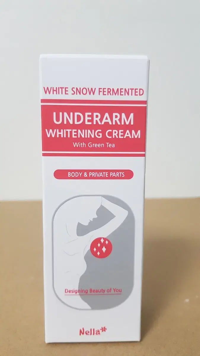 Nellie White Snow Underarm