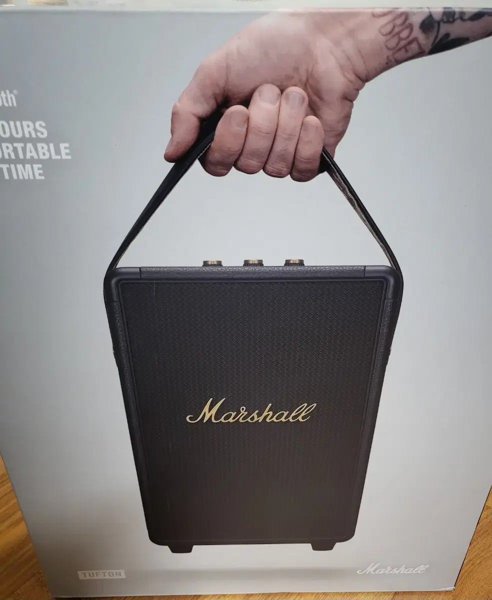 Marshall TuffTone Portable Bluetooth Speaker Sunkko Genuine Camping Portable Unused