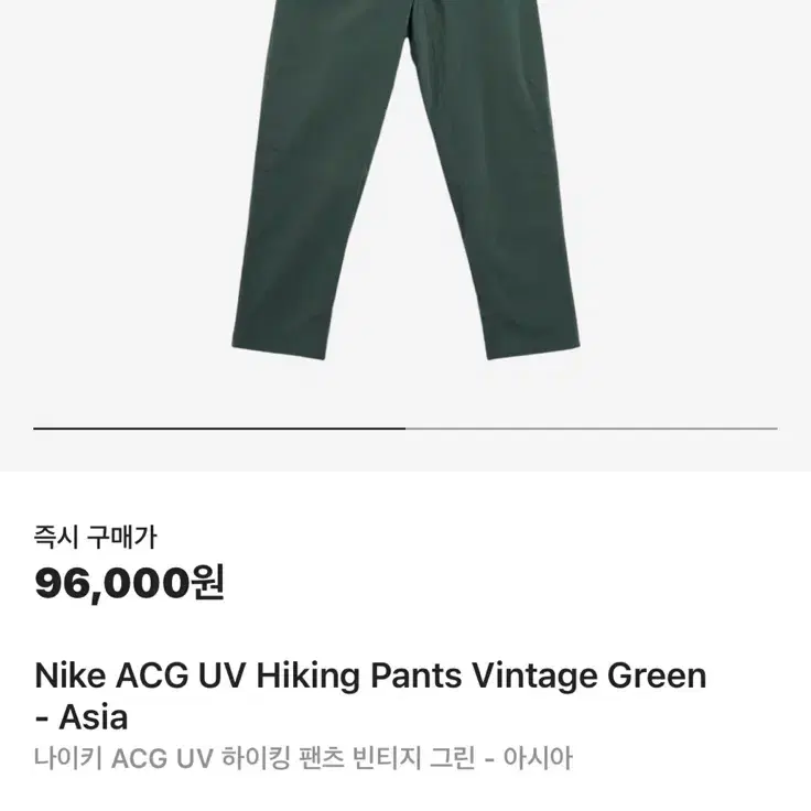 나이키 ACG UV 하이킹 팬츠 (새제품. L)(ACG)