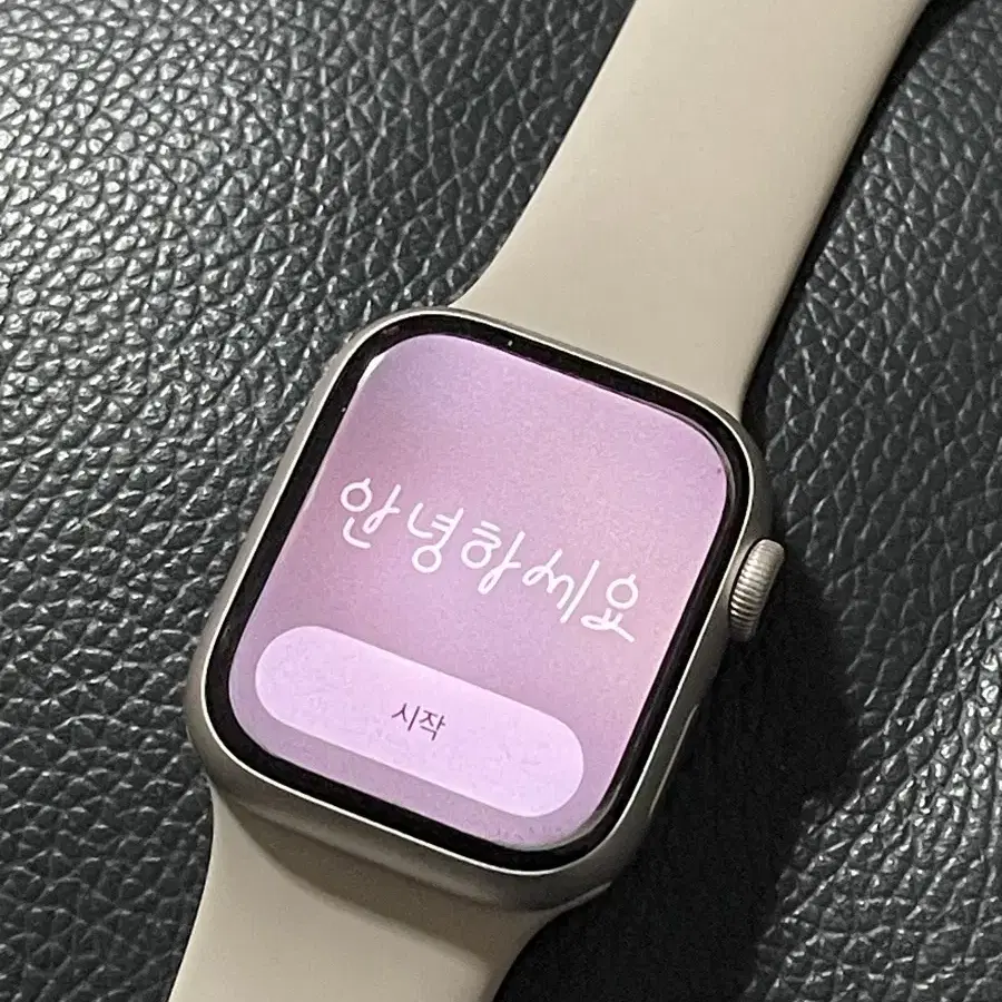 [41mm]애플워치7 배터리 100%+추가스트랩 판매합니다!