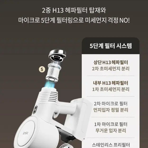 아이닉 무선청소기 i20 Elite