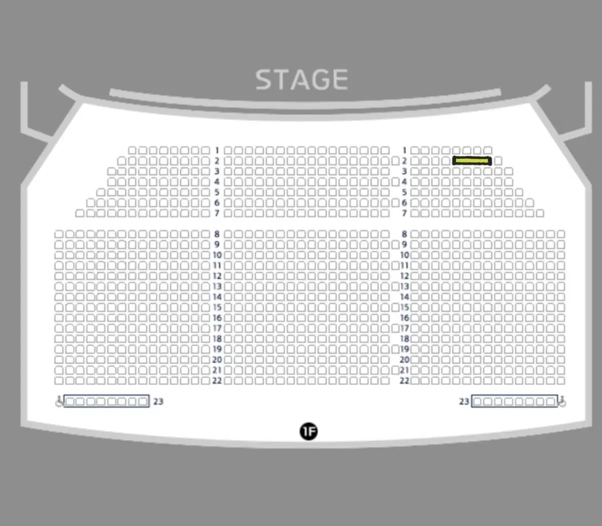 Jekyll and Hyde 1/14 Hong Kwang-ho R seat 2nd row 2 seats