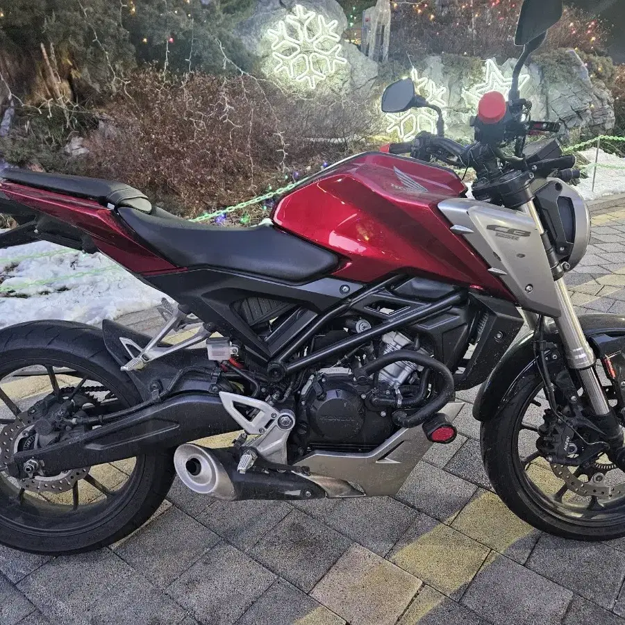 천안 평택 18년식 혼다 cb125r 상태양호한 바이크판매. 충청 경기