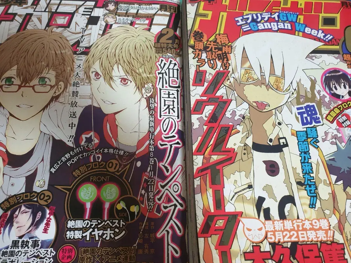 Soul Eater Bulk of the magazine for young adults