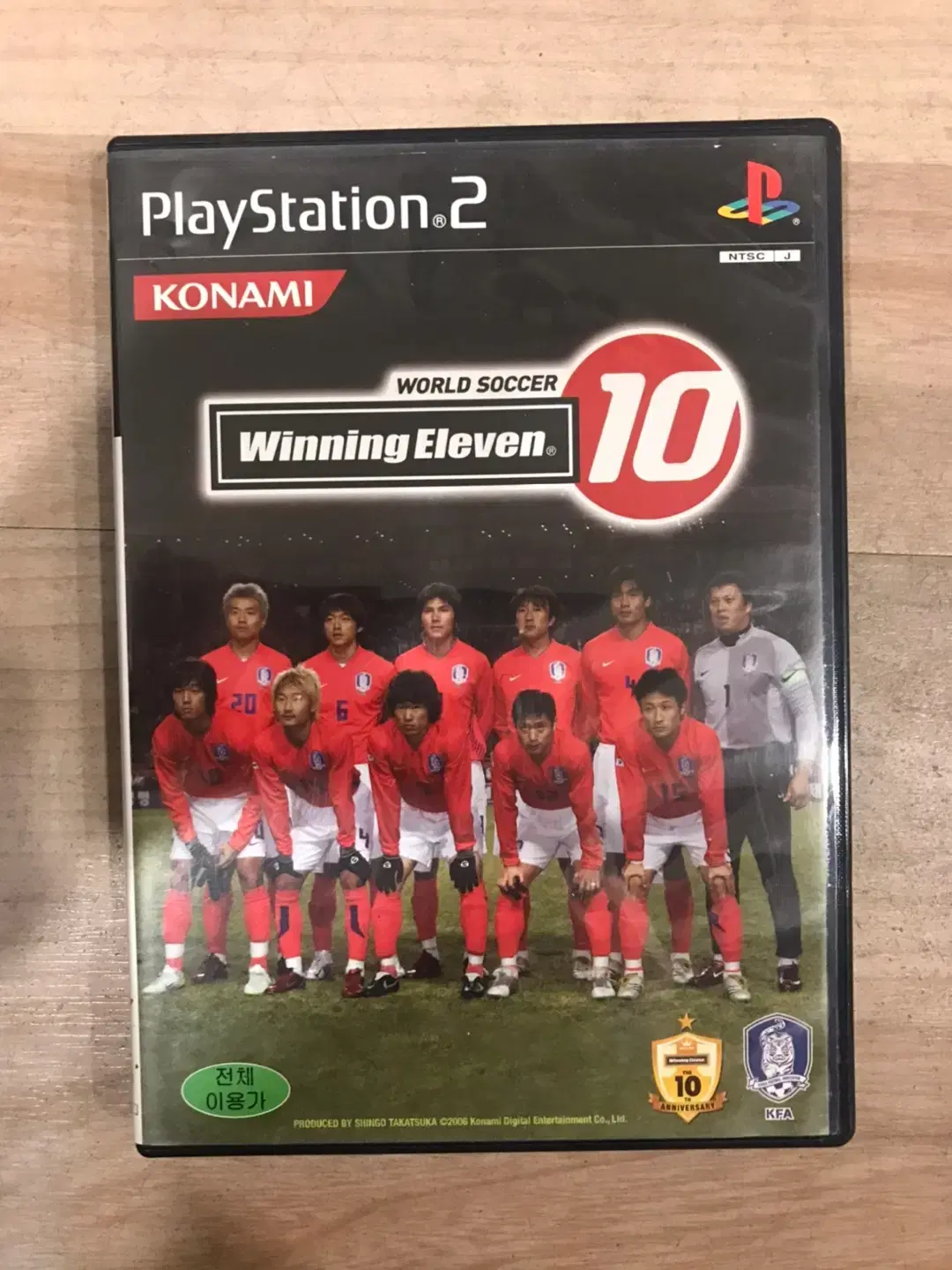 PS2/플스2 위닝일레븐10