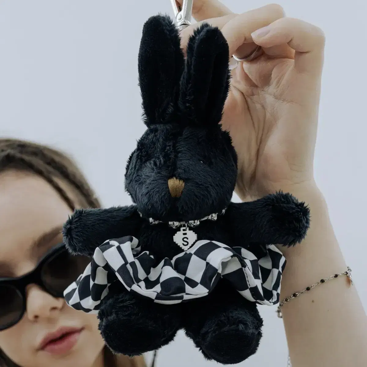 스칼렛또 BigBigBig Black Rabbit Keyring