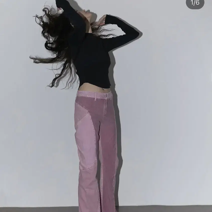 EE 누마레 CORDUROY BOOTCUT PINK 교환