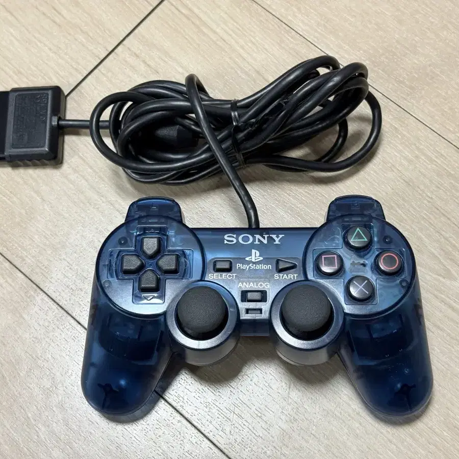 플스2 PS2 오션 블루 A급 패드