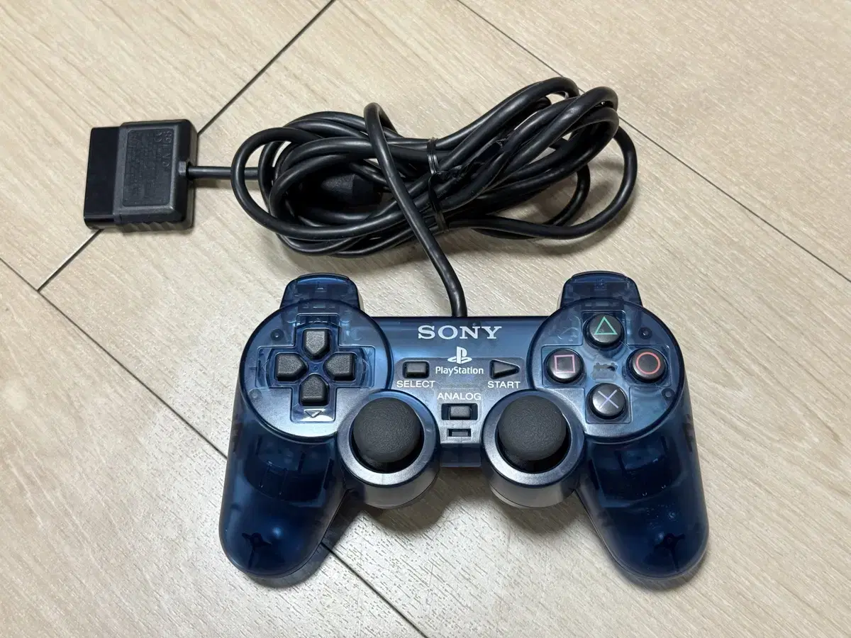 플스2 PS2 오션 블루 A급 패드