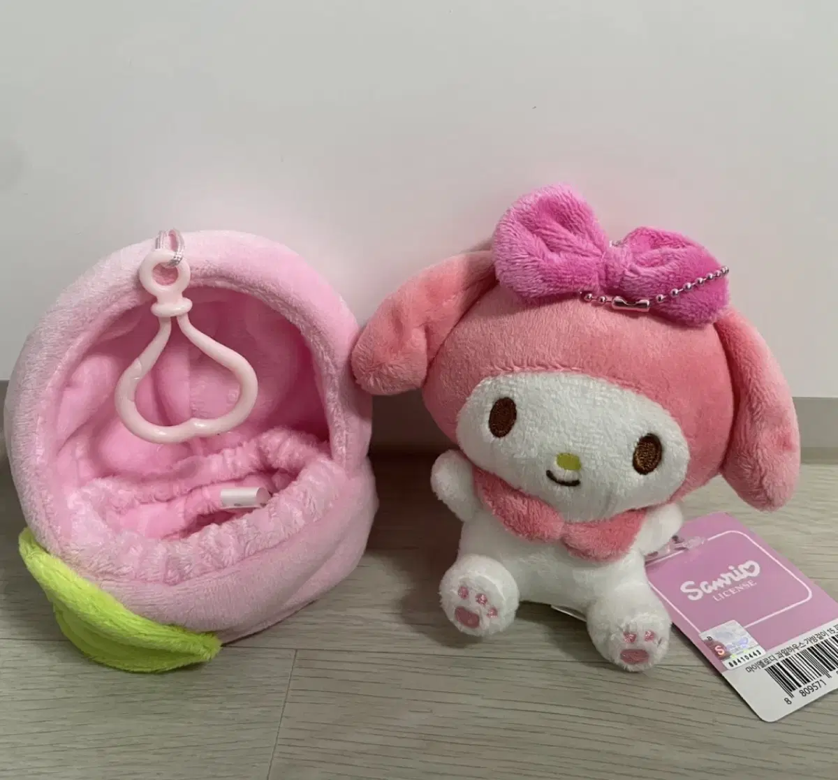 My Melody doll keyring / San Rio doll / Pluck Doll