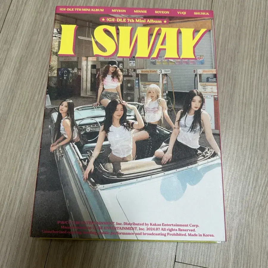 아이들 isway 앨범 풀구성