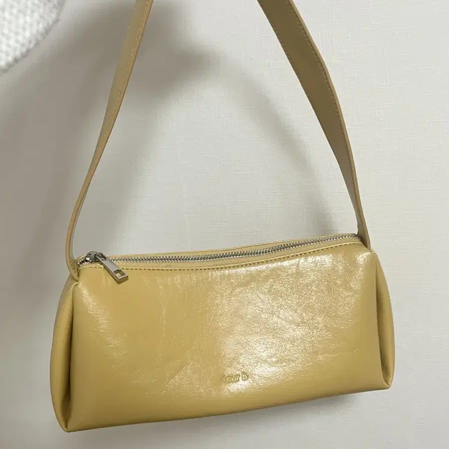 4our b 사비 belle bag (yellow)