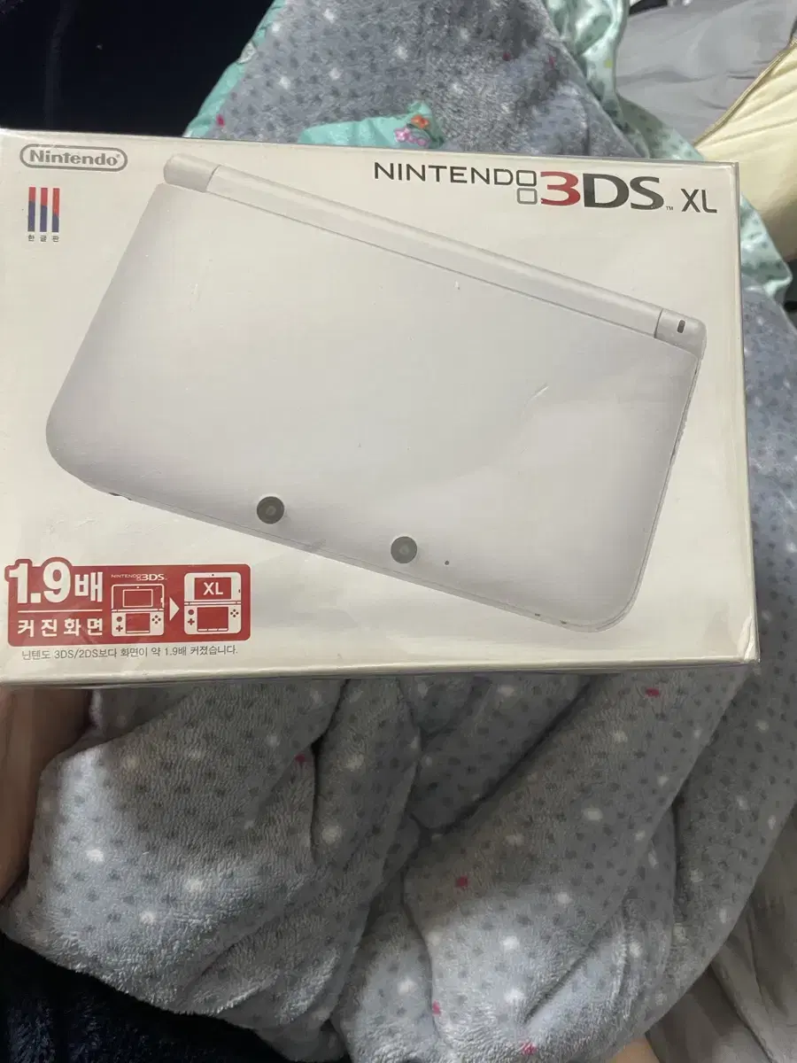 (미사용)닌텐도 3ds xl 화이트 국내정발 유일매물