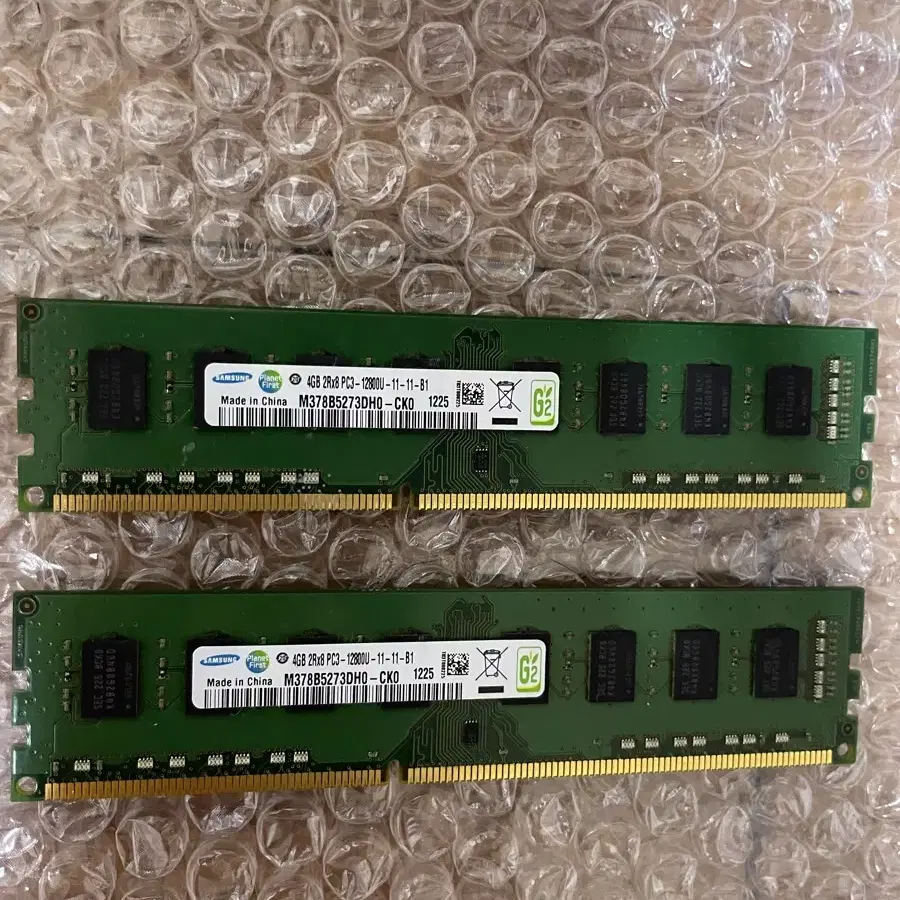 삼성 양면램 ddr3 4g 12800u 2개 팝니다