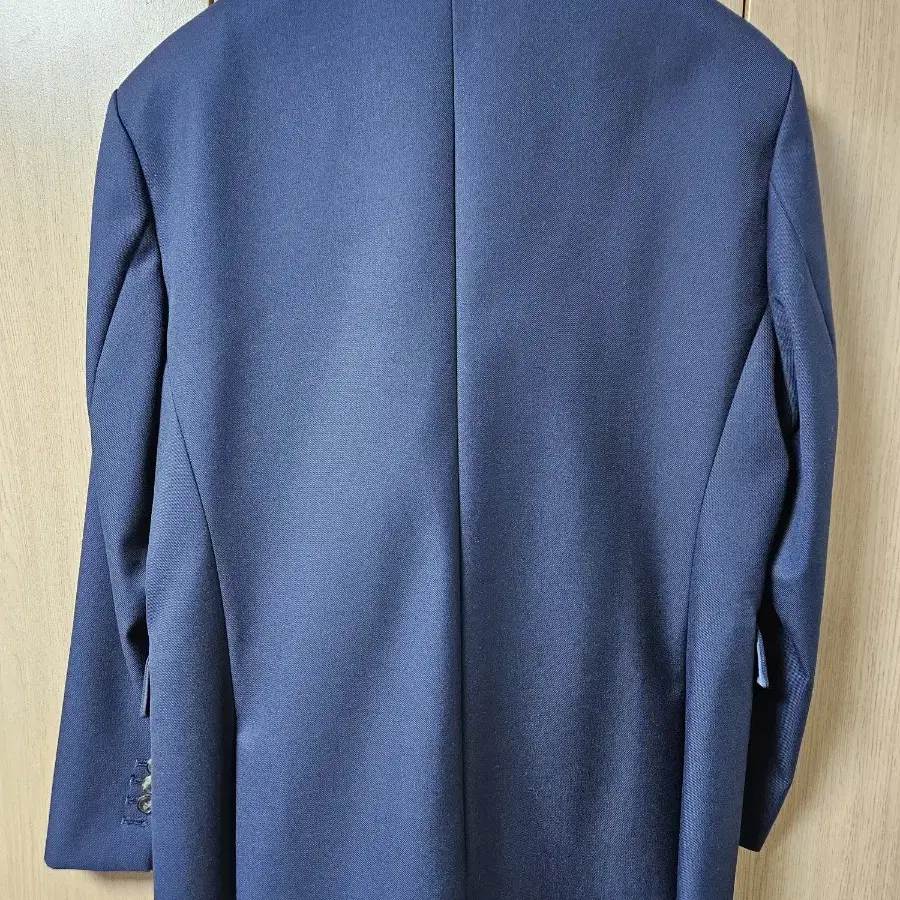 DUNST DOUBLE PEAKED JACKET_ BLUE NAVY