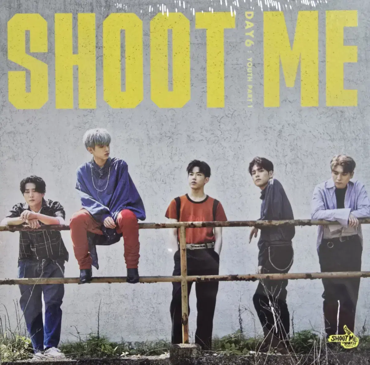 데이식스 슛미 Shoot me 옐로우버전 미개봉 앨범