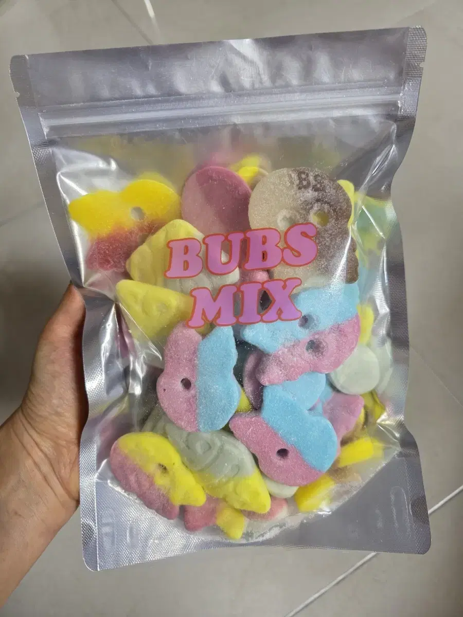 bubs mix 스웨디시 스웨덴 젤리 500g