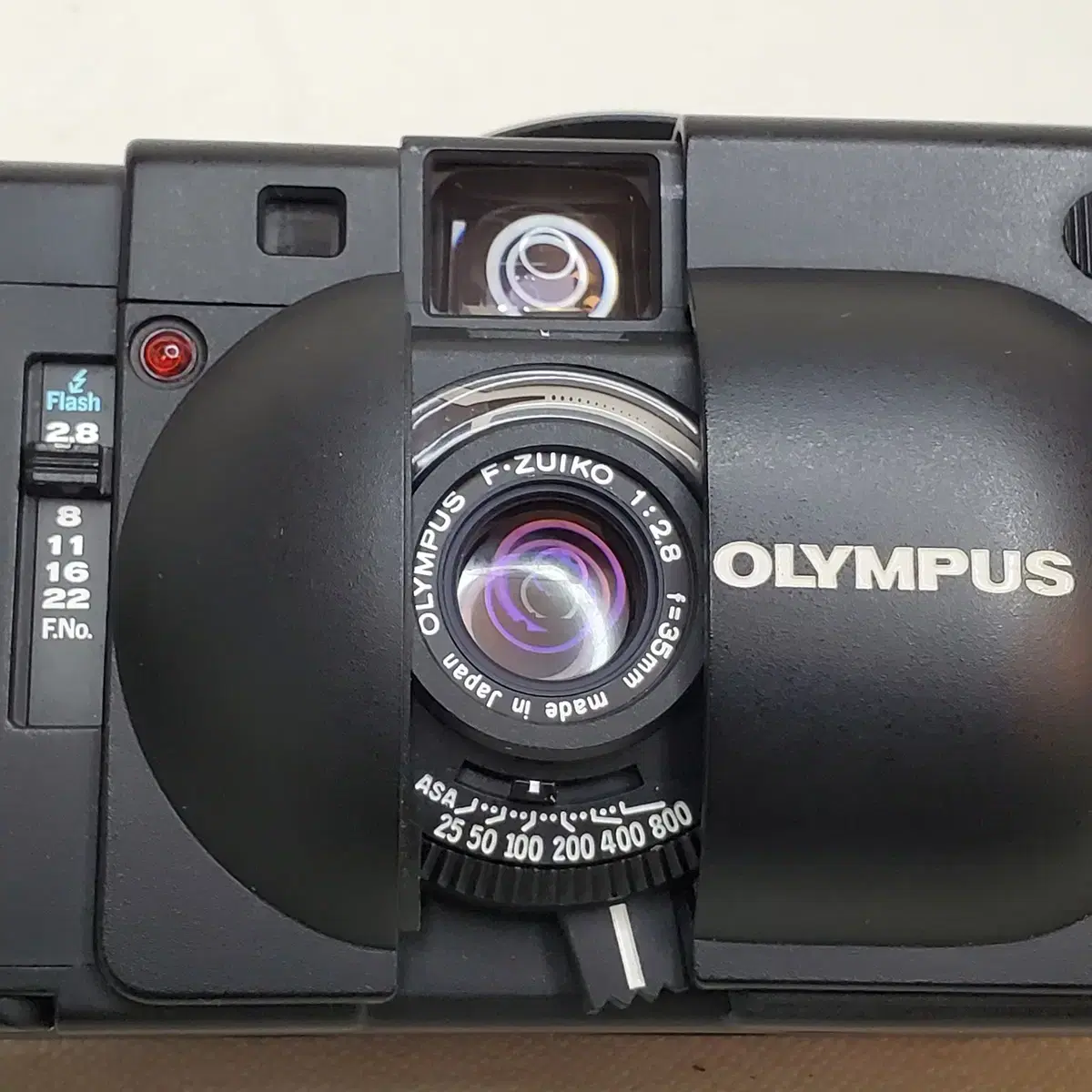 Olympus XA with Flash A11