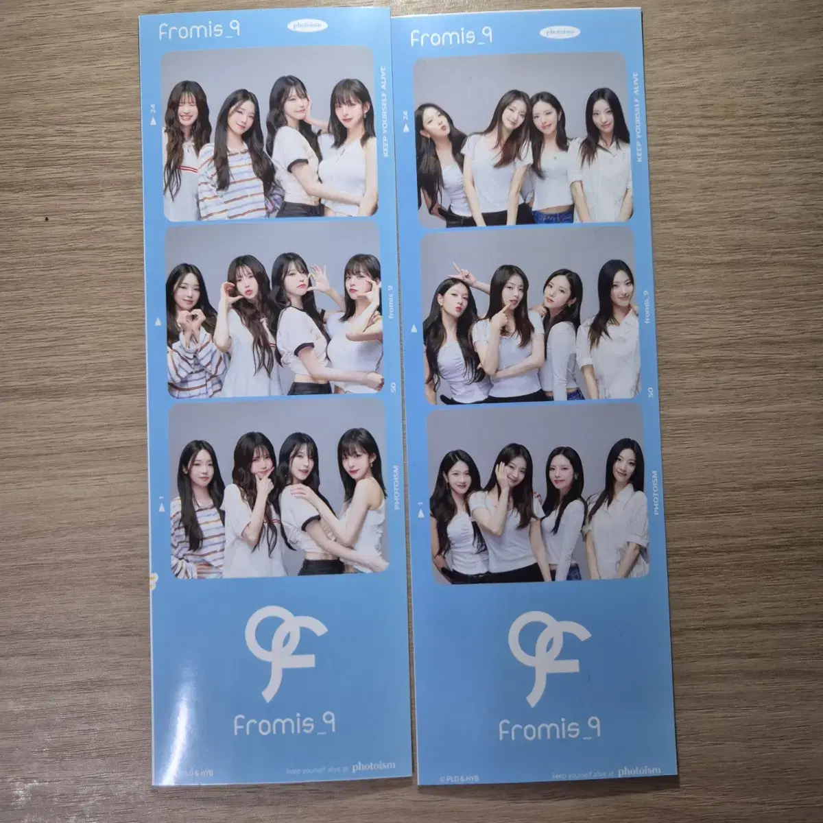 프로미스나인 포토이즘 네컷사진