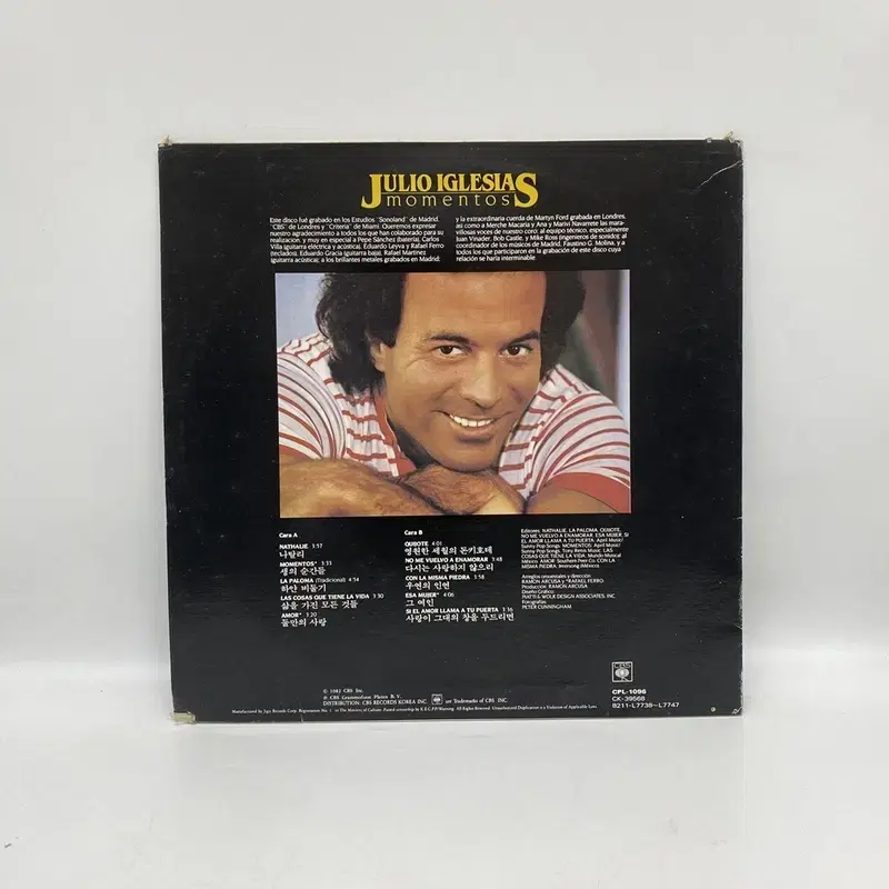 JULIO IGLESIAS LP / AA7138