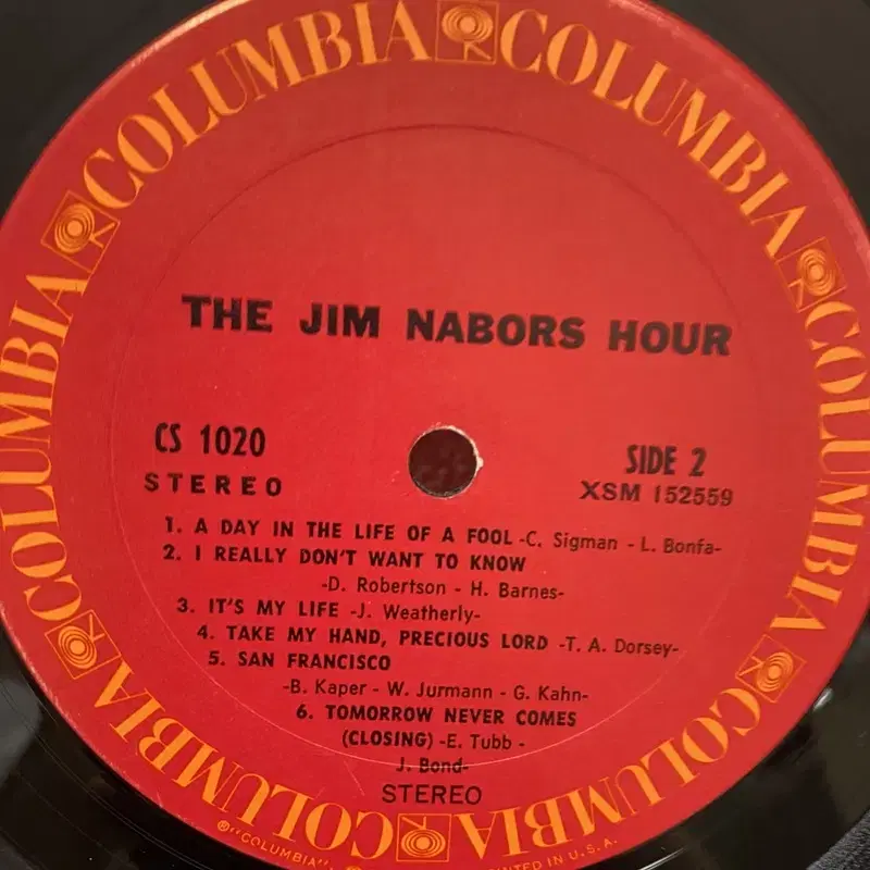 THE JIM NABORS HOUR  LP / AA7139