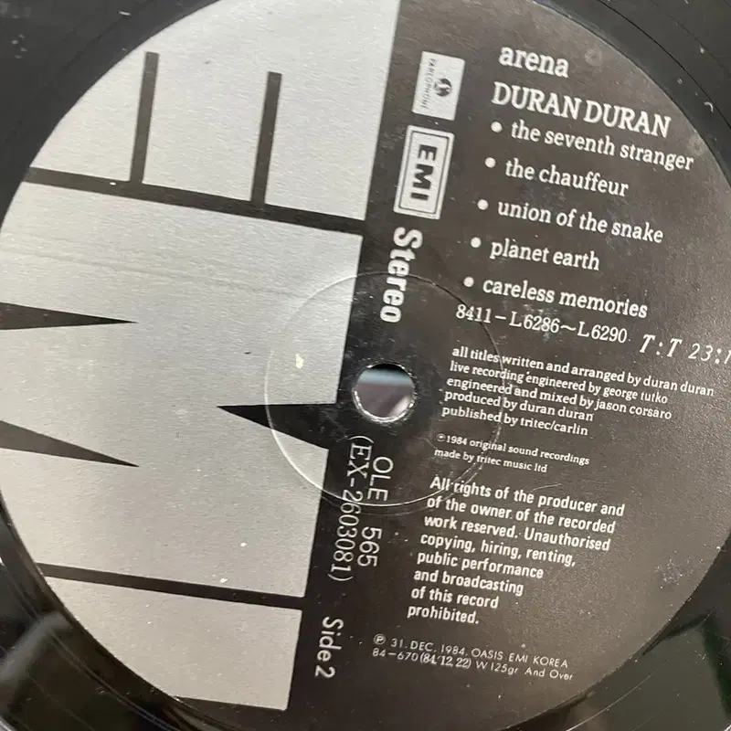 DURAN DURAN  LP / AA7142