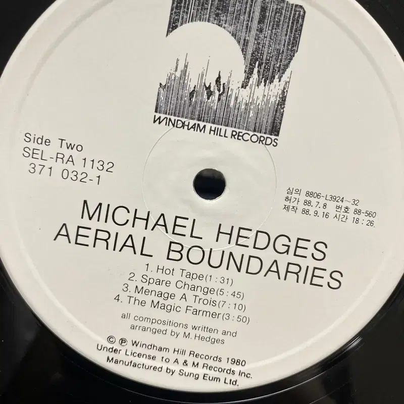 MICHAEL HEDGES LP / AA7144