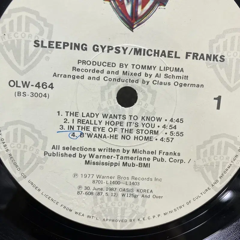 MICHAEL FRANKS LP / AA7166