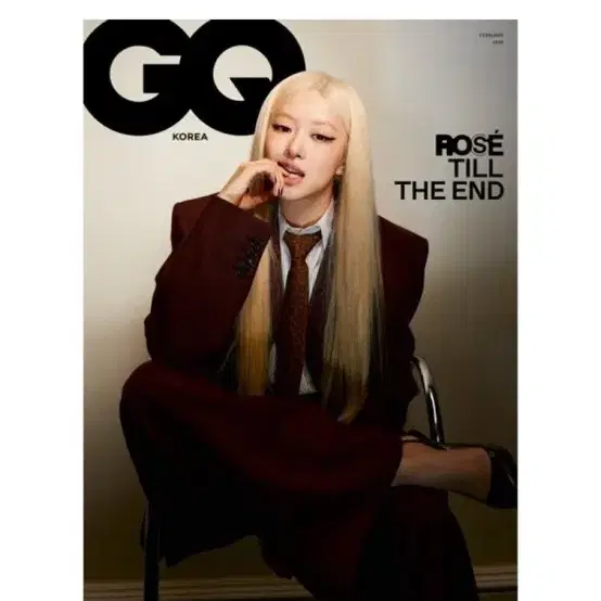 GQ KOREA 지큐 코리아 D형 (월간) : 2월 (2025) 로제