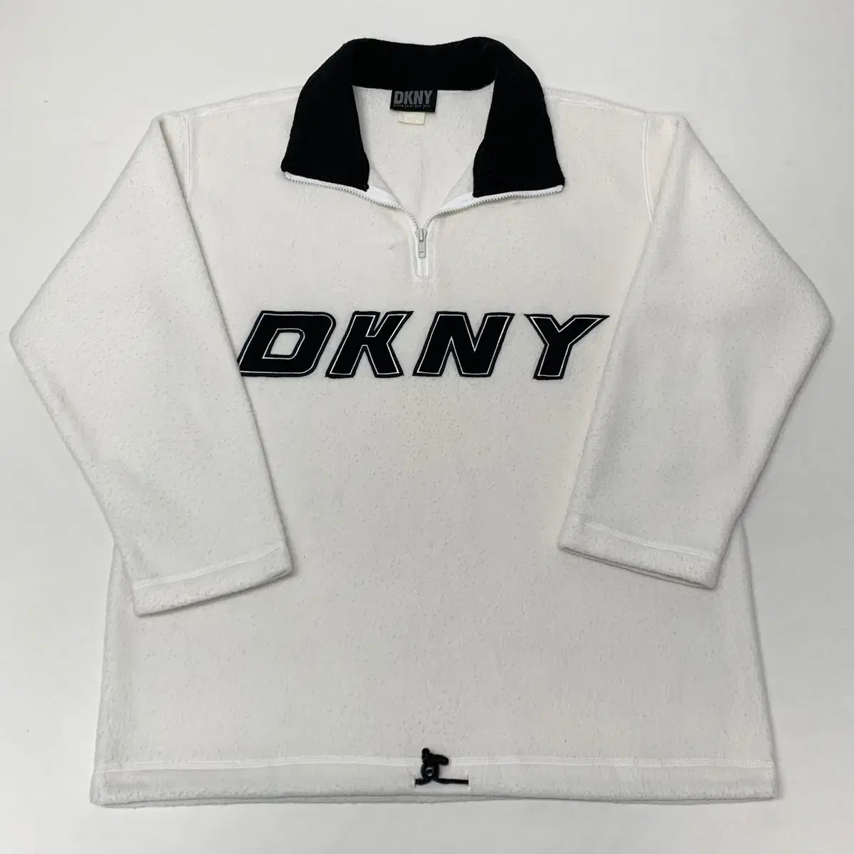 DKNY 도나카란뉴욕 90s 미제 하프집업 후리스 (L)