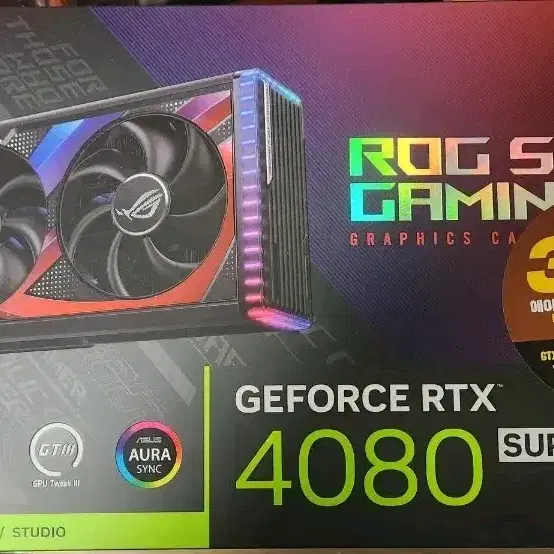 ASUS RTX4080S ROG STRIX GAMING 16GB 팝니다