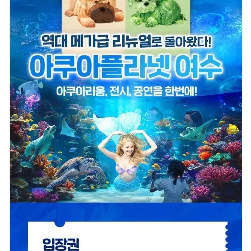 일산아쿠아플라넷 입장권 모바일입장권