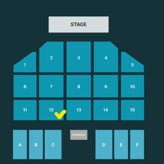 데이식스 부산콘 막콘 12구역 양도합니다