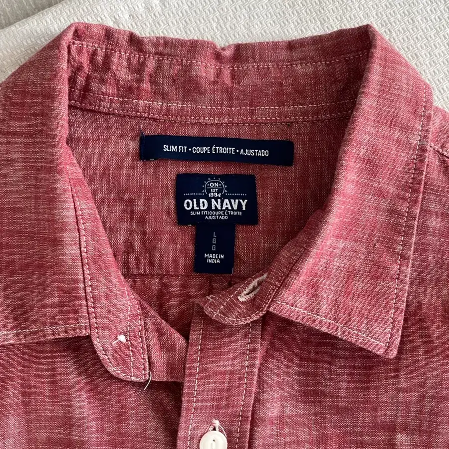 OLD NAVY 샴브레이 셔츠