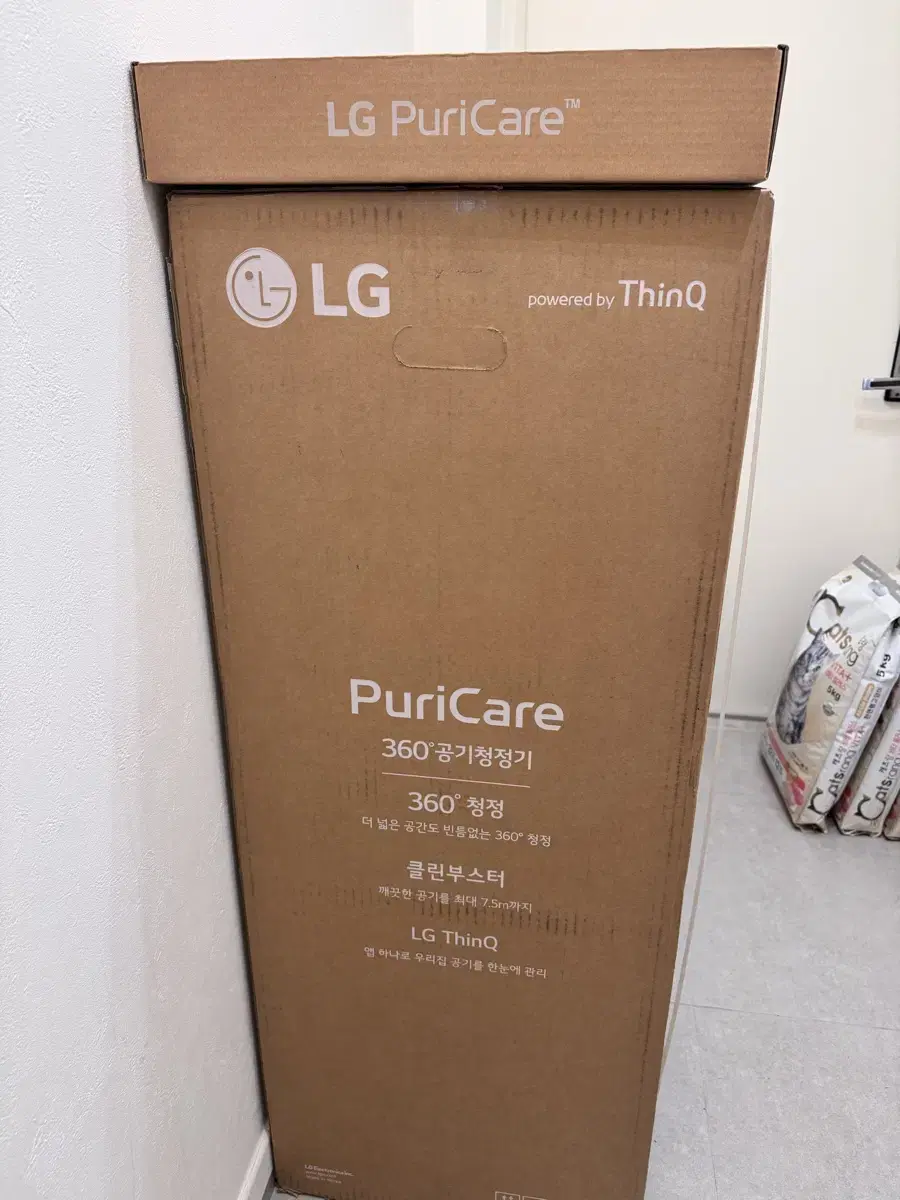 LG PuriCare 360 공기청정기 팻