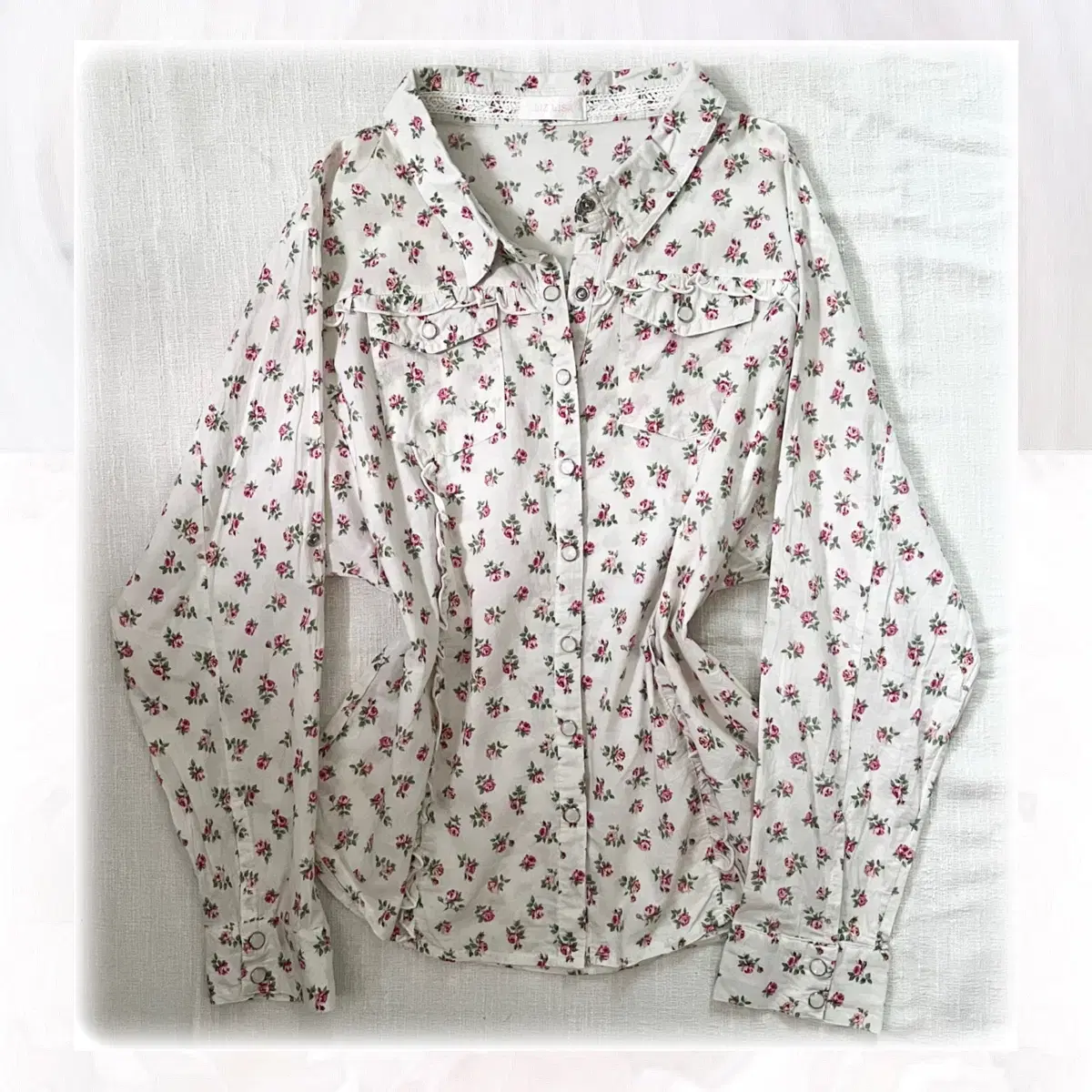 Liz Lisa  mini flower 2way shirt