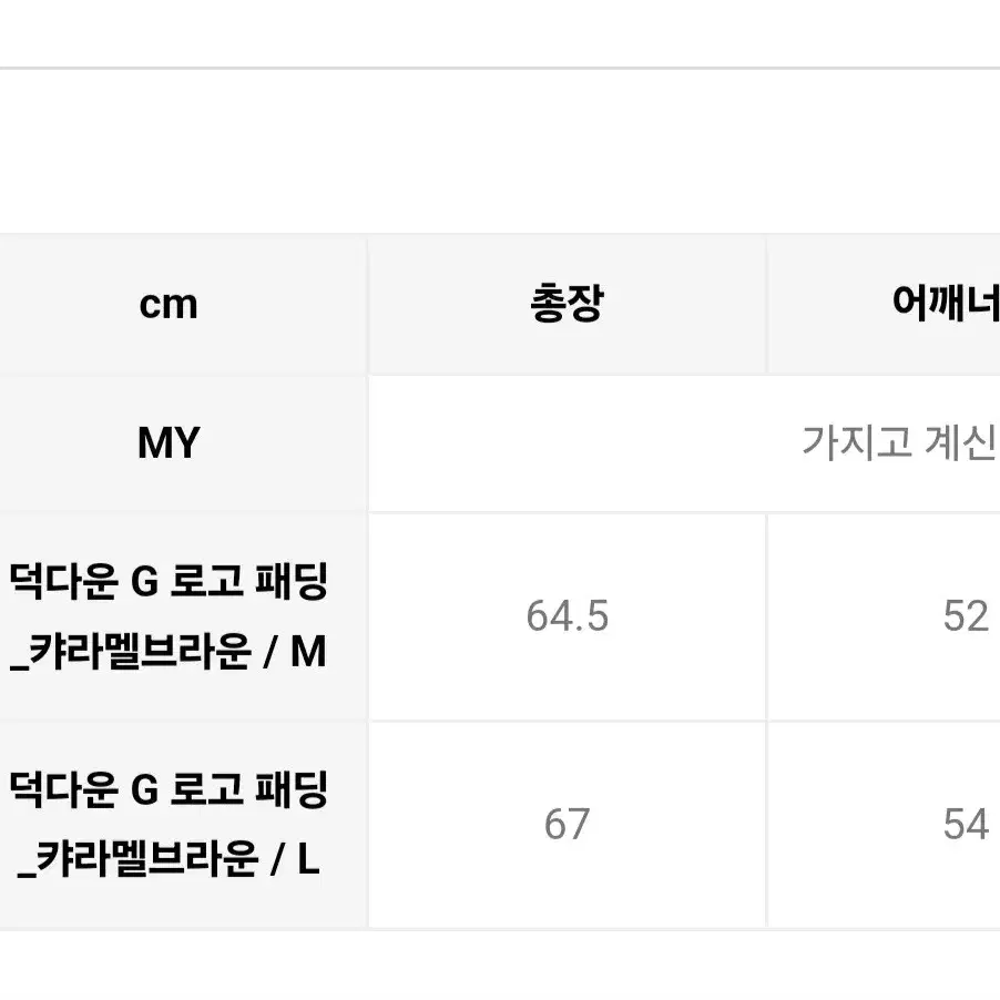 기프트오리지널 봉태규 패딩