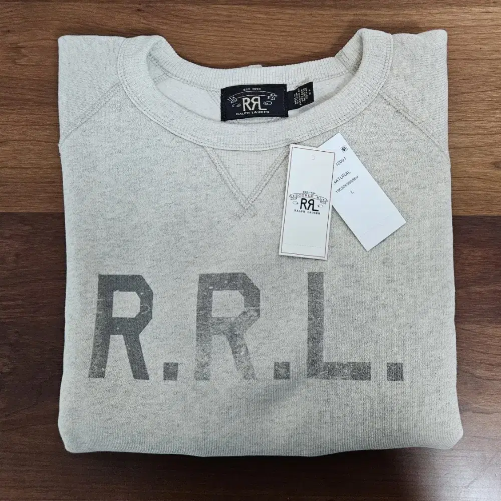 RRL 스웨트 로고 스웨트셔츠 L 더블알엘