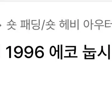 [득템기회]노스페이스 1996 에코 눕시 여성용 XL (100) 23년형