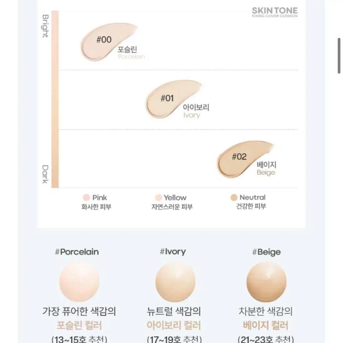 토니모리 스킨톤 쿠션