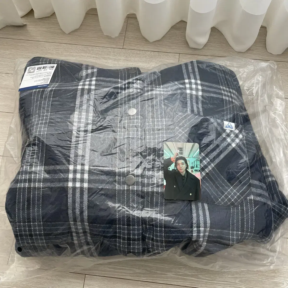 Sungjin 30 md check shirt