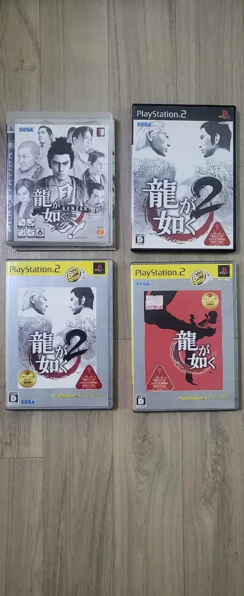 용과같이 게임 PS2,PS3