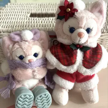 디즈니 댄싱스노우플레이크 리나벨 봉제 인형 참 세트